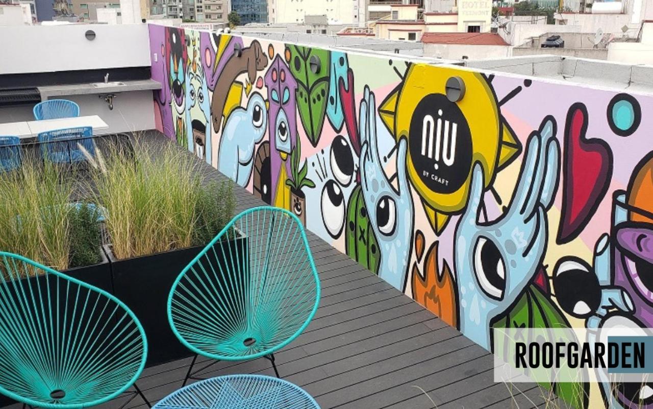 Niu Modern Apartments Near Wtc & Condesa - Roma Sur Città del Messico Esterno foto